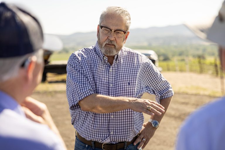 Bill Britton at Farm
